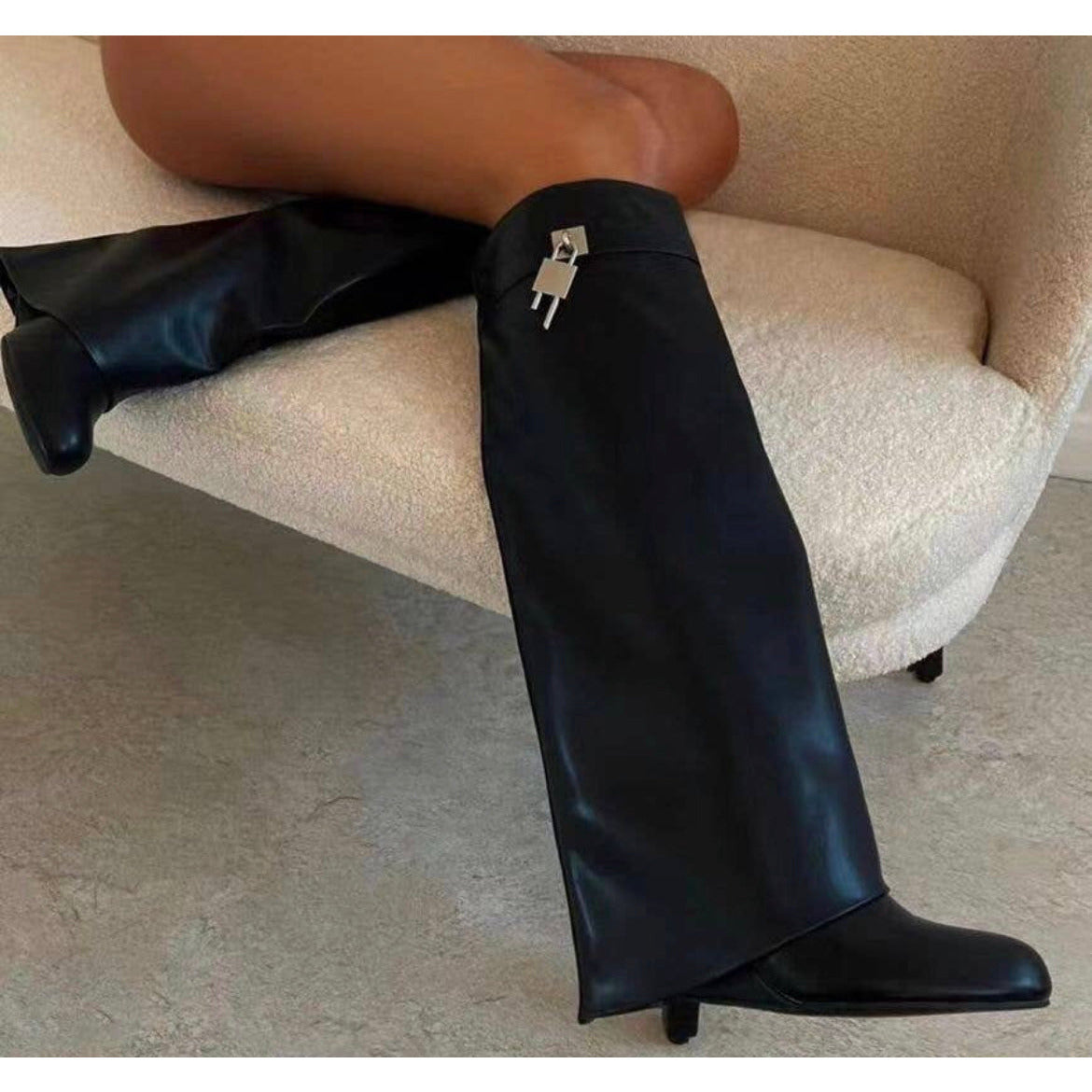 LOCKIT WEDGE BOOTS