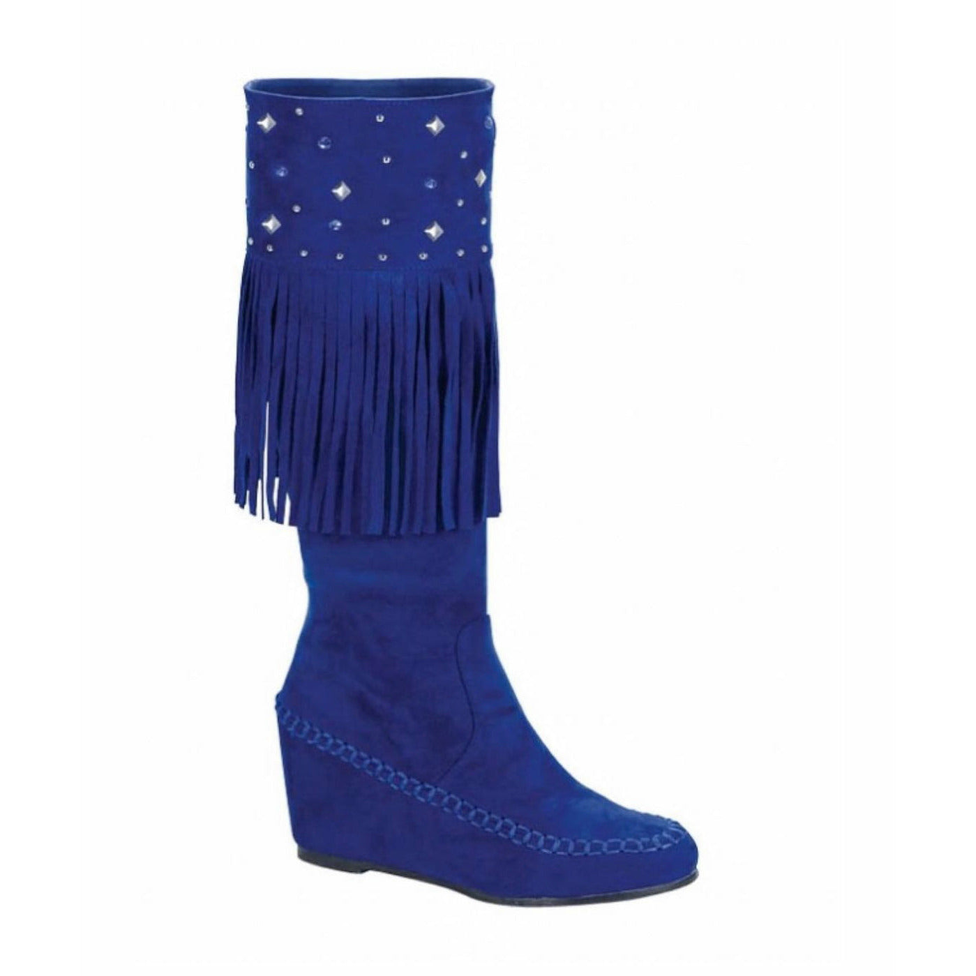 BLUE FRINGE WEDGE WAS $69.99 NOW $29.99