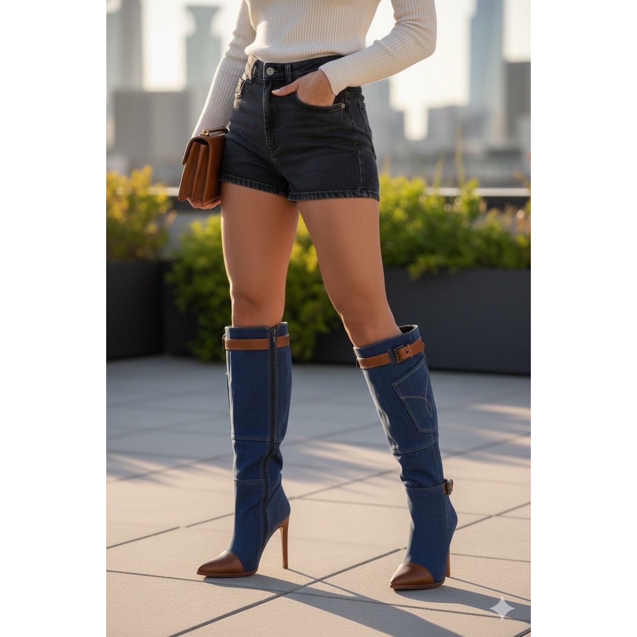 UPTOWN DENIM BOOT