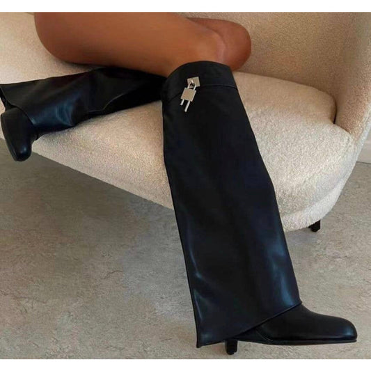 LOCKIT WEDGE BOOTS