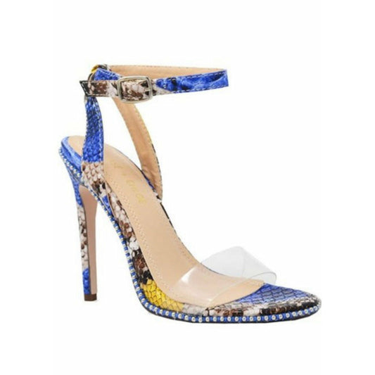 BLUE MUTI COLOR HEEL WAS $79.99 NOW $49.99